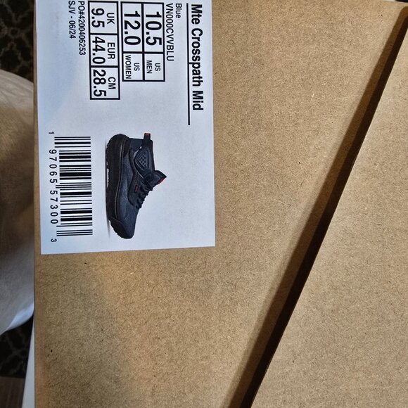 New Vans MTE Crosspath Shoes - Blue (VN000CVUBLU) MENS SIZE 10.5 RARE READ NEW - Picture 8 of 12